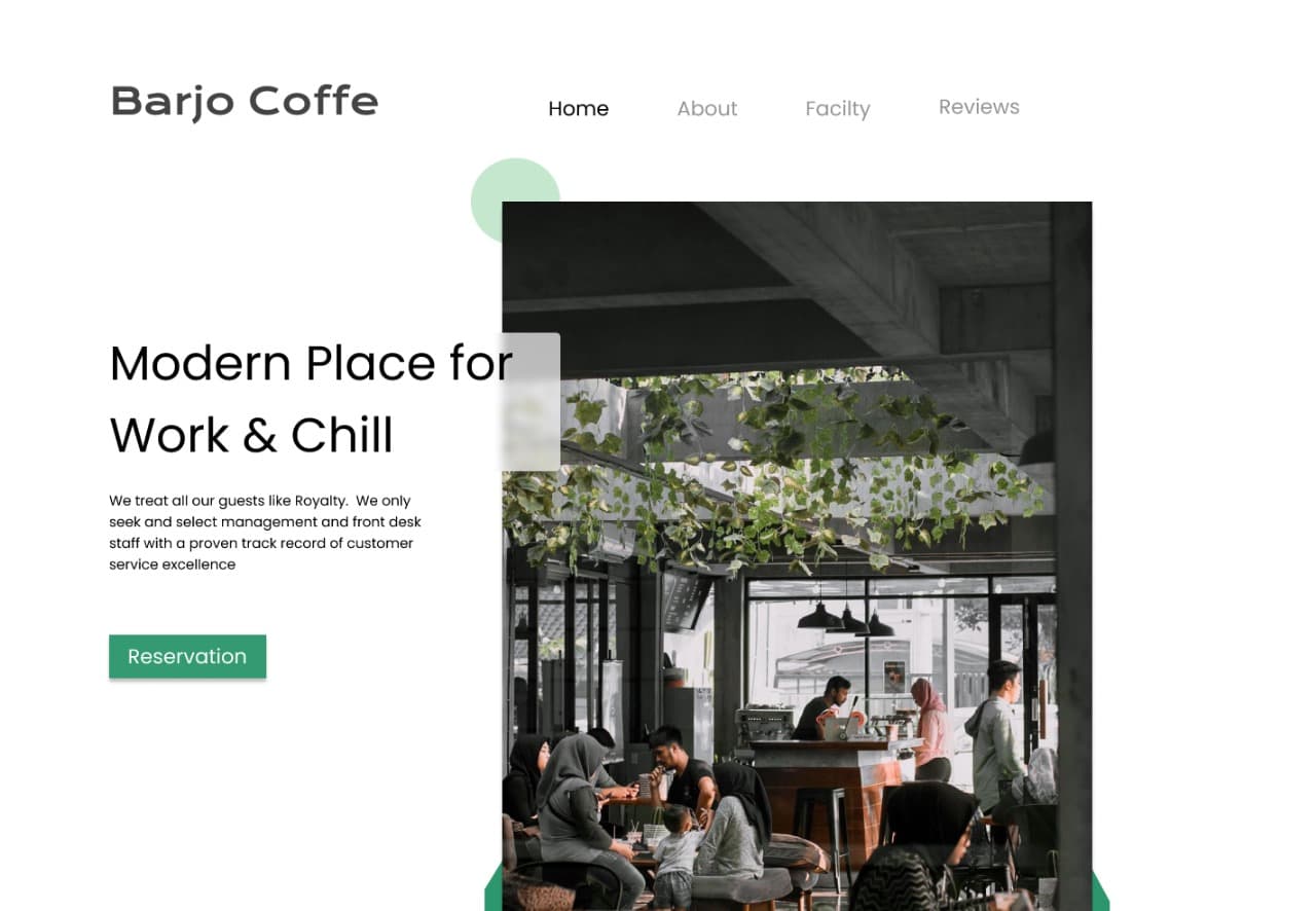 Coffee Shop Website
